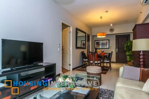 fully furnished 1br unit for lease in two serendra