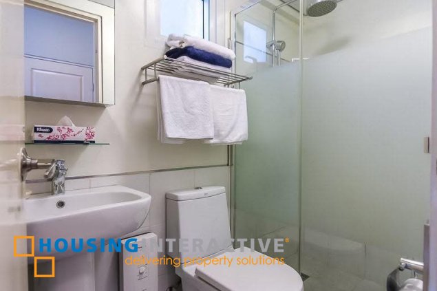fully furnished 1br unit for lease in two serendra