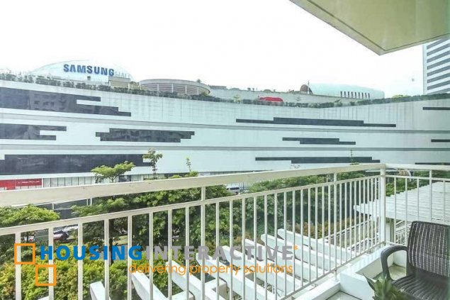 fully furnished 1br unit for lease in two serendra