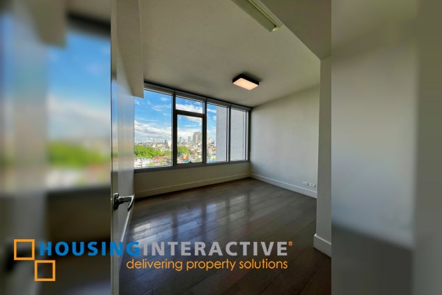 bare 3br unit with parking for sale in proscenium at rockwell