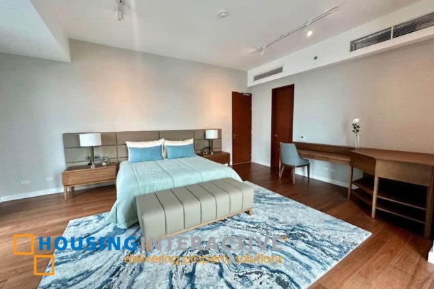 fully furnished 3br unit with parking for lease in grand hyatt residences