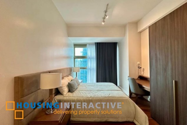 fully furnished 3br unit with parking for lease in grand hyatt residences