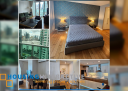 furnished 1br unit with balcony and parking for sale in park terraces