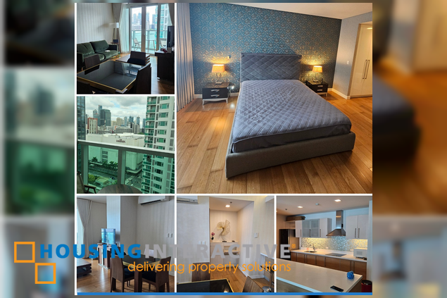 furnished 1br unit with balcony and parking for sale in park terraces