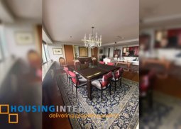 fully furnished 3br unit with parking for sale in pacific plaza ayala