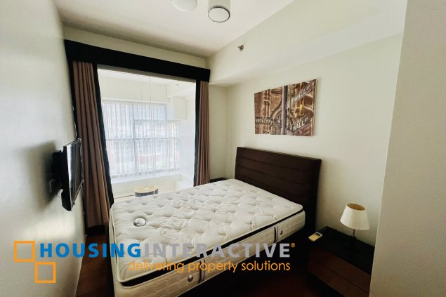 fully furnished 1br unit with parking for rent in eton tower