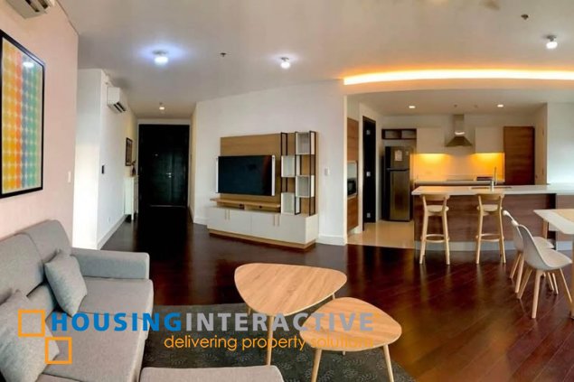 fully furnished 2br unit with parking for lease in garden towers