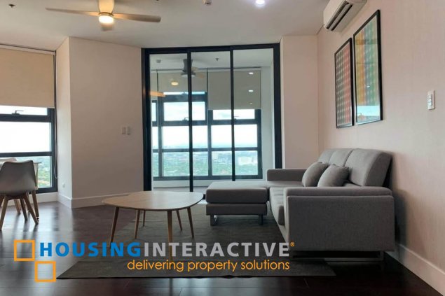 fully furnished 2br unit with parking for lease in garden towers