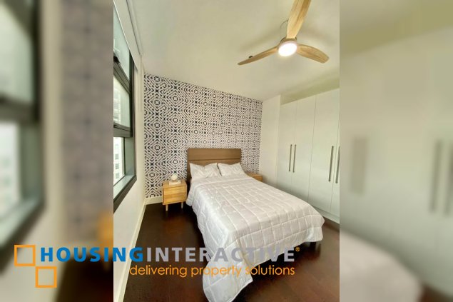 fully furnished 2br unit with parking for lease in garden towers
