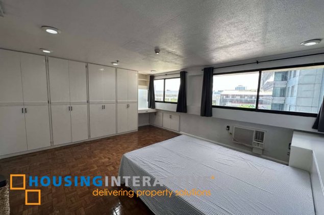 fully furnished 1br unit with parking for lease in sagittarius building