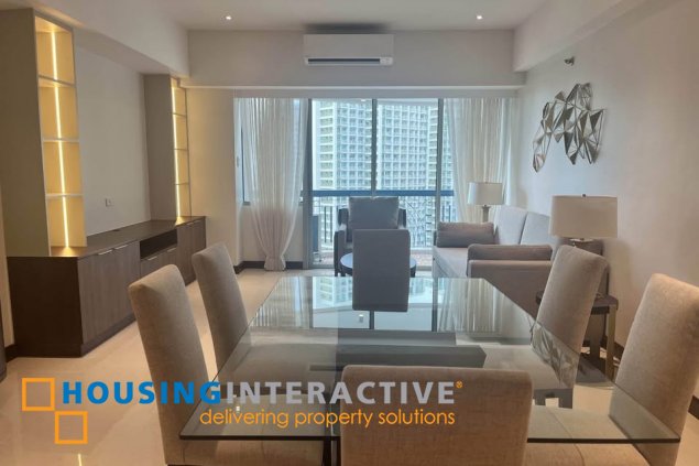 fully furnished 2br unit with balcony and parking for lease in legazpi village