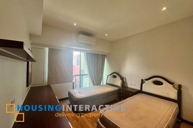 fully furnished 2br unit with balcony and parking for lease in legazpi village