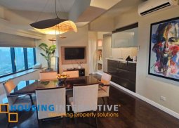 furnished 2br unit with parking for lease in one rockwell