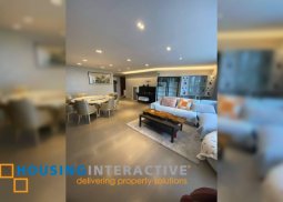 fully furnished 3br unit with parking for lease in proscenium at rockwell