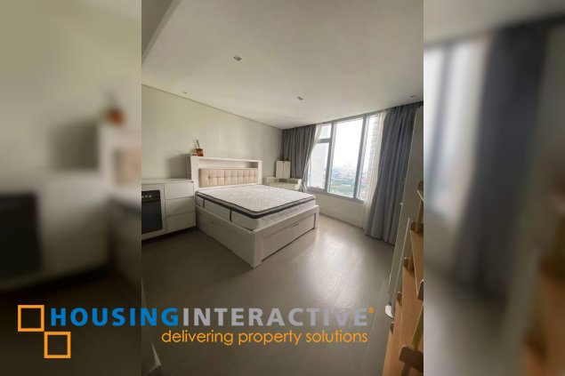 fully furnished 3br unit with parking for lease in proscenium at rockwell
