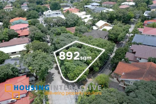 corner lot for sale in ayala alabang village