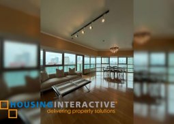 fully furnished 3br unit with balcony and parking for lease in the residences at greenbelt