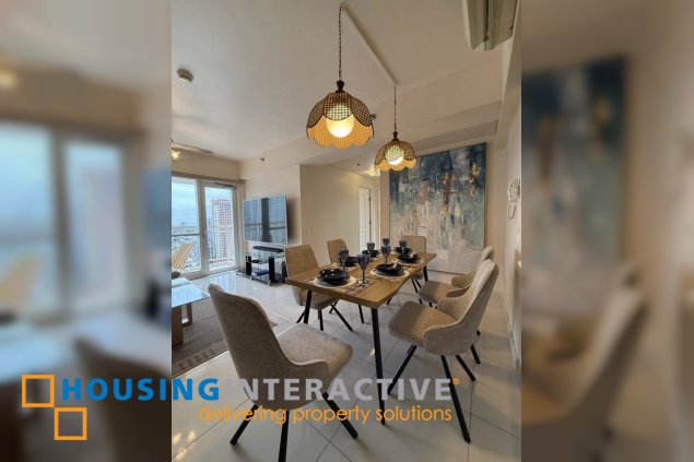 fully furnished 2br unit with balcony and parking for lease in senta