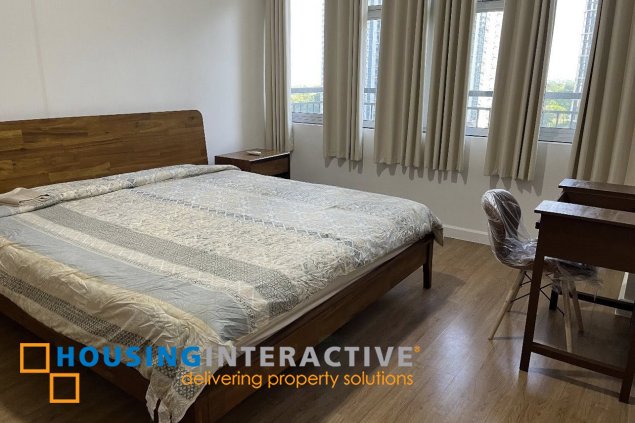 fully furnished 2br unit with balcony and parking for lease in verve residences