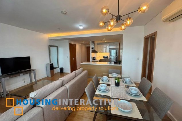 furnished 1br unit with parking for lease in park terraces