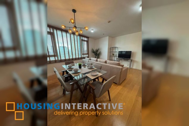 furnished 1br unit with parking for lease in park terraces