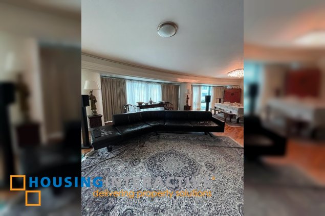 bare 3br unit with parking for lease in rizal tower