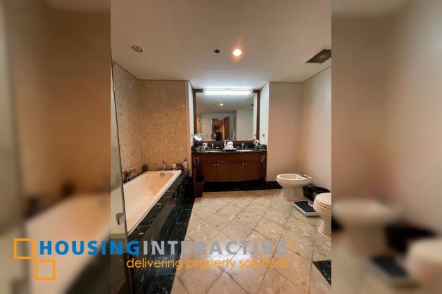 bare 3br unit with parking for lease in rizal tower
