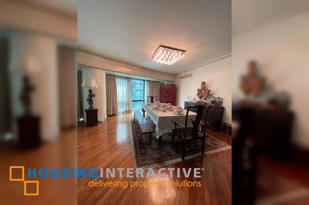 bare 3br unit with parking for lease in rizal tower