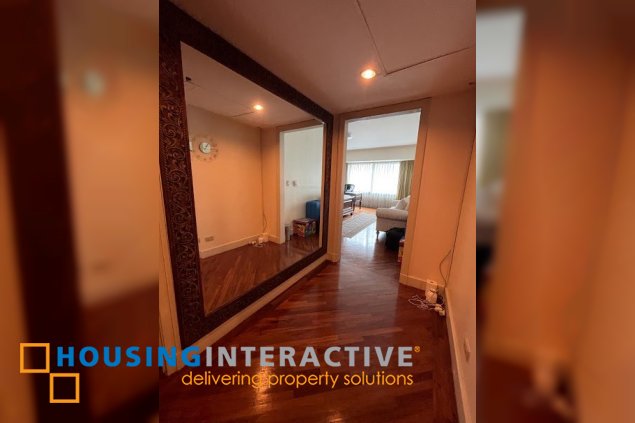 bare 3br unit with parking for lease in rizal tower