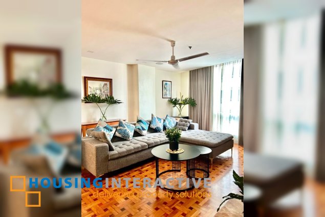 fully furnished 2br unit with parking for lease in ponte salcedo