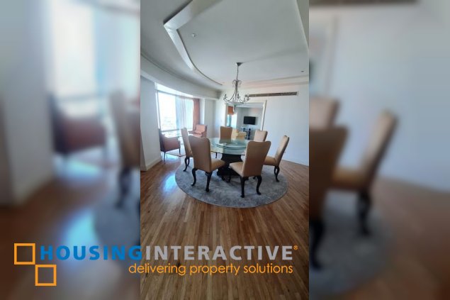 semi-furnished 3br unit with parking for lease in luna gardens