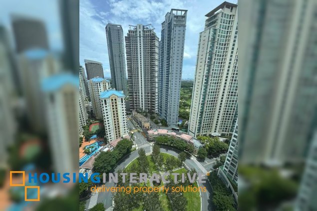 fully furnished 3br unit with parking for sale in the fort residences
