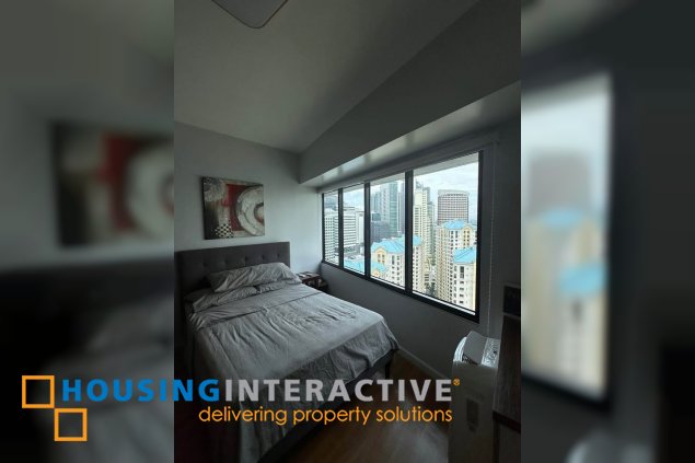 fully furnished 3br unit with parking for sale in the fort residences