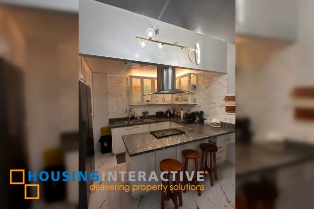 fully furnished 3br unit with parking for sale in the fort residences