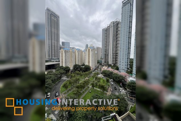 furnished 2br unit with balcony for sale in crescent park residences