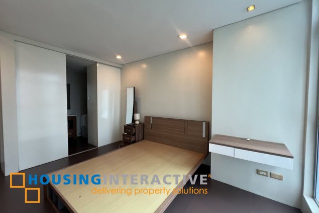 furnished 2br unit with balcony for sale in crescent park residences