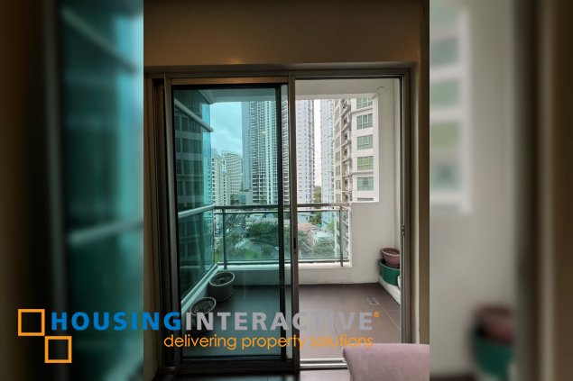furnished 2br unit with balcony for sale in crescent park residences
