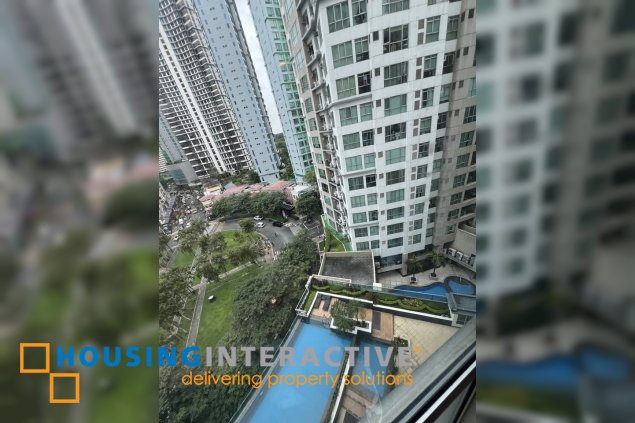 furnished 2br unit with balcony for sale in crescent park residences