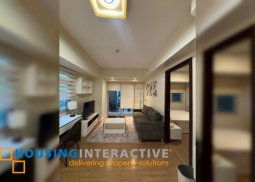 fully furnished 1br unit for lease/sale in verve residences