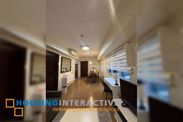fully furnished 1br unit for lease/sale in verve residences