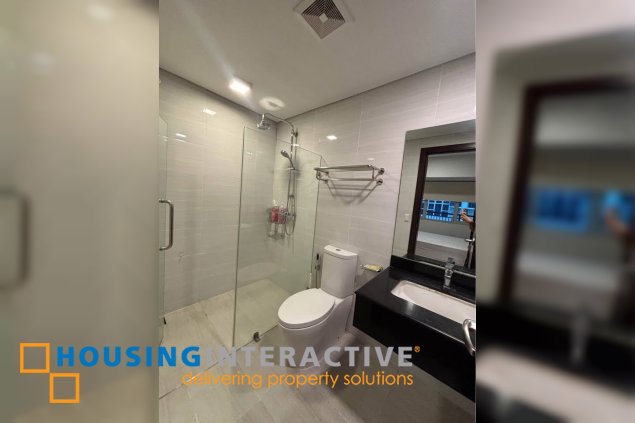 fully furnished 1br unit for lease/sale in verve residences