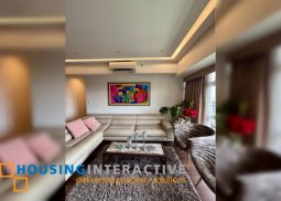 furnished 3br unit with parking for sale/lease in verve residences