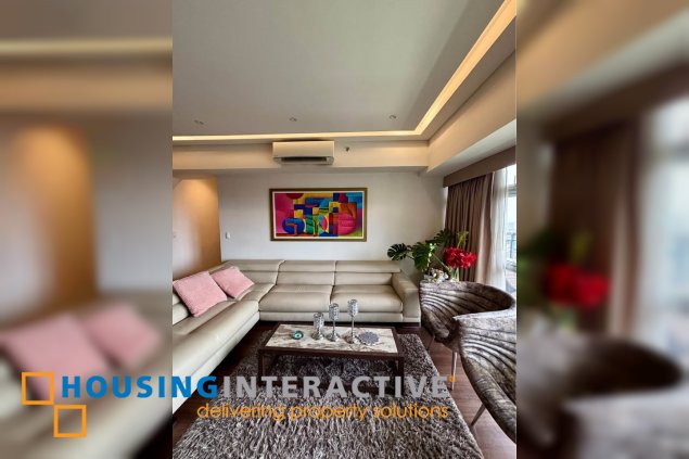 furnished 3br unit with parking for sale/lease in verve residences