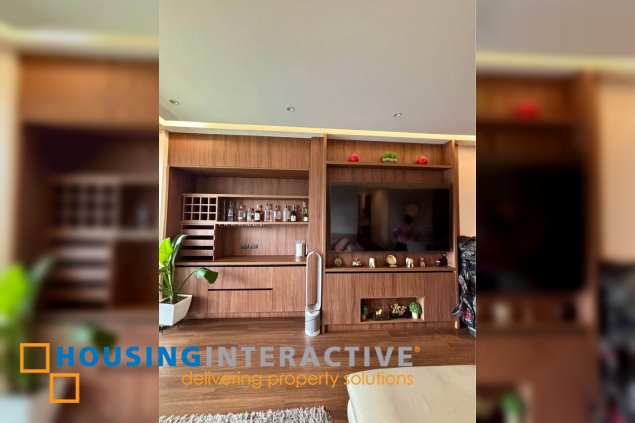 furnished 3br unit with parking for sale/lease in verve residences