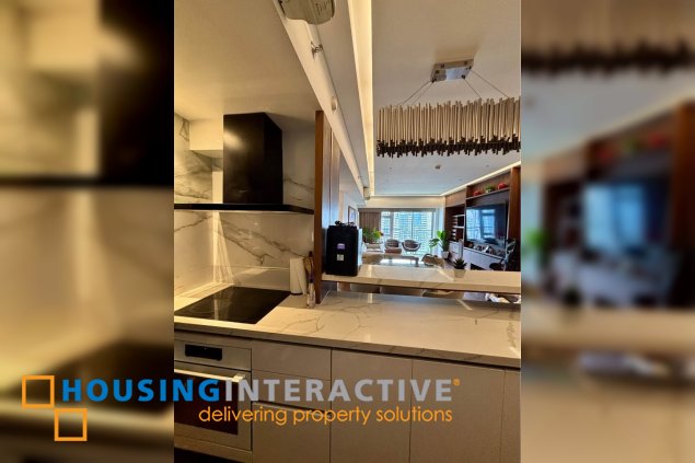 furnished 3br unit with parking for sale/lease in verve residences