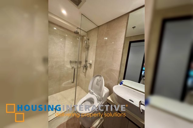 furnished 3br unit with parking for sale/lease in verve residences