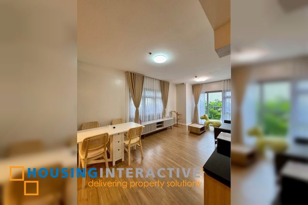 fully furnished 2br unit with parking for lease in park triangle residences