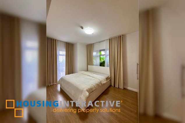 fully furnished 2br unit with parking for lease in park triangle residences