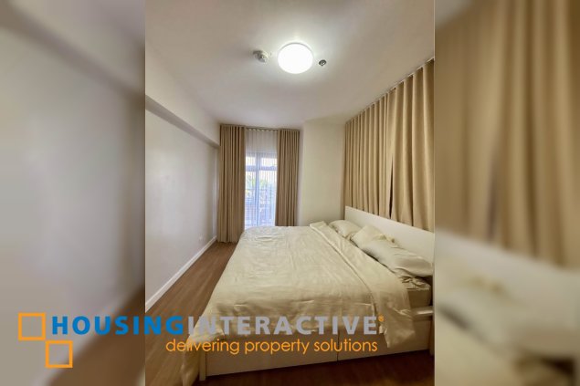 fully furnished 2br unit with parking for lease in park triangle residences