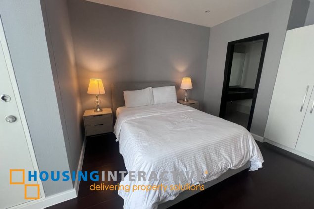 fully furnished 2br unit with parking for lease in west gallery place